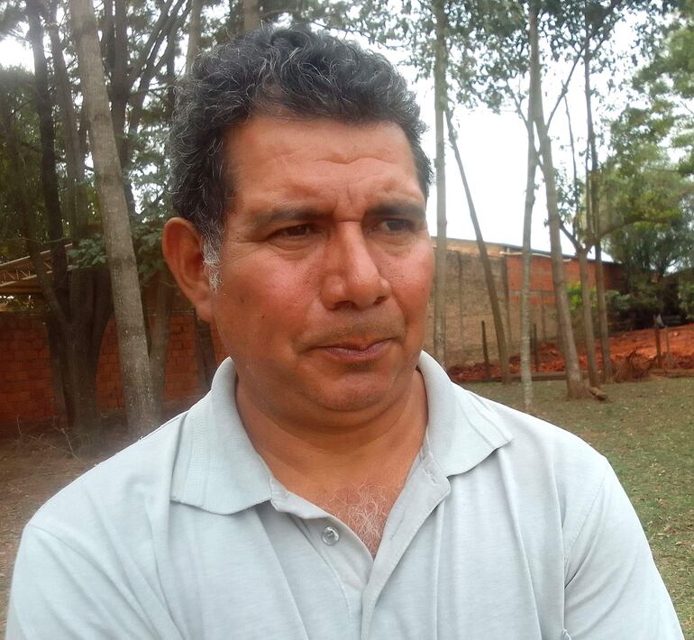 Anibal Ávalos, productor y dirigente agrícola.