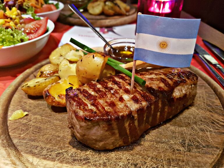 Carne argentina.