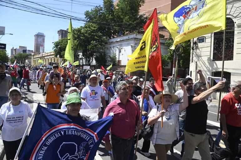 Manifestación ley de Superintendencia de Pensiones y Jubilaciones.