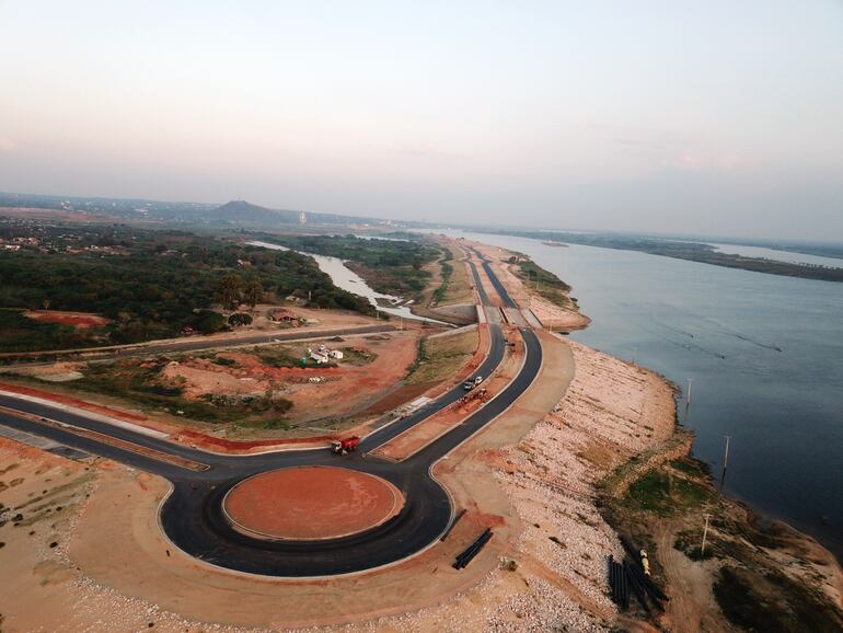 Imagen panorámica de la Costanera Sur, sitio donde fue se halló restos óseos.