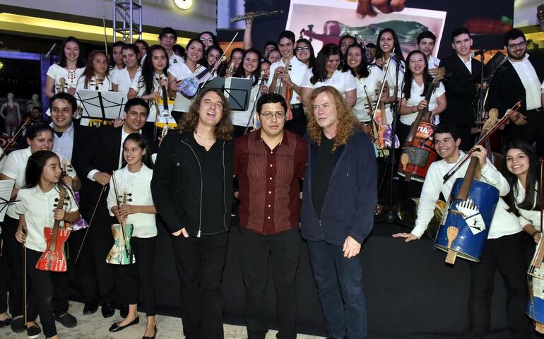 Esta será la tercera visita de Megadeth a Paraguay. En 2016 acompañaron el estreno en Asunción de "Landfill Harmonic", el documental sobre la Orquesta de Instrumentos Reciclados de Cateura.