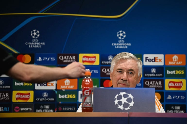 Carlo Ancelotti, entrenador del Real Madrid