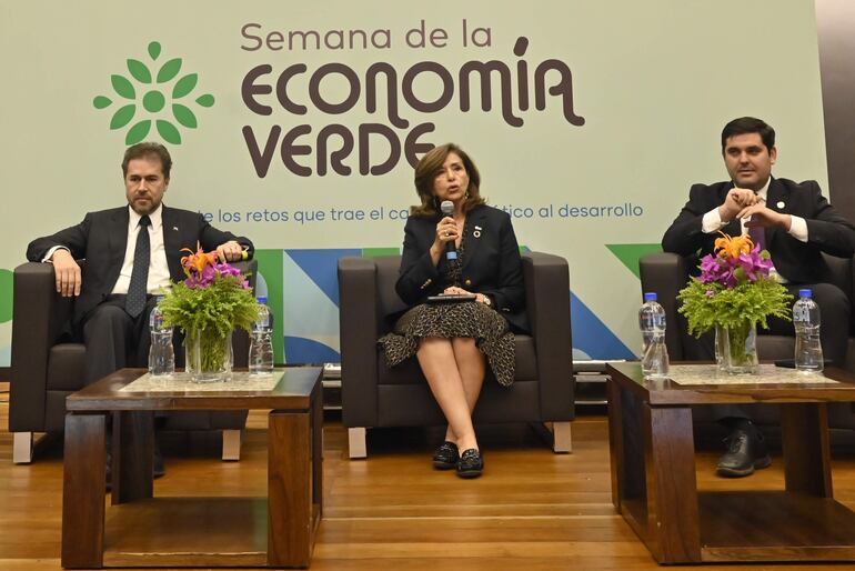 Foro de economía verde, ayer, 29 de noviembre del 2022.