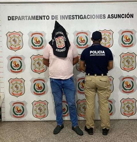 Allanamiento en Asunción termina con la detención de un hombre vinculado a múltiples hechos delictivos.