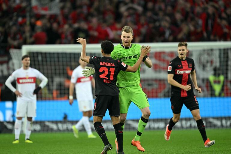 Leverkusen y Stuttgart igualaron en la Bundesliga