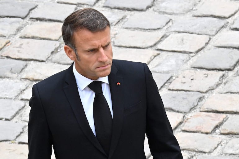 Emmanuel Macron, presidente de Francia.