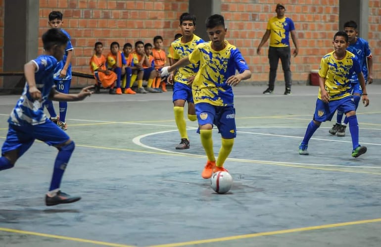 Los niños de la comunidad indigena de los Ishir también participan de este torneo.