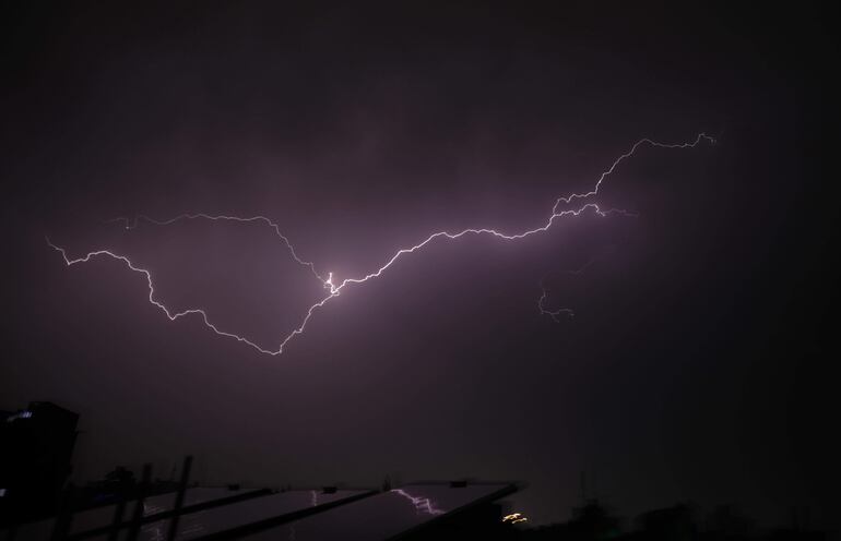 Imagen ilustrativa: una tormenta eléctrica. 