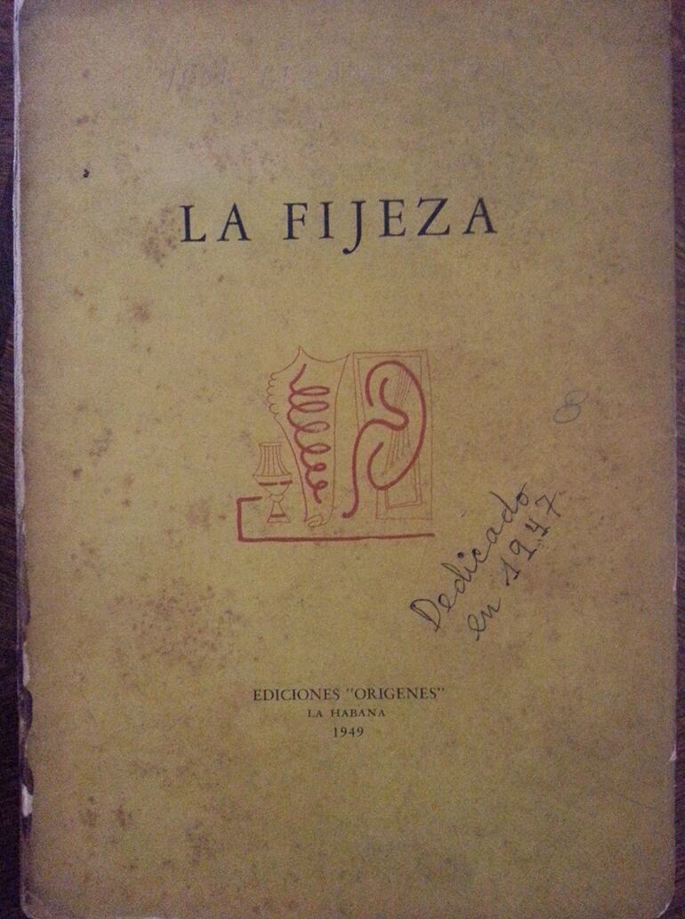 Portada de “La fijeza” (1949), de José Lezama Lima.