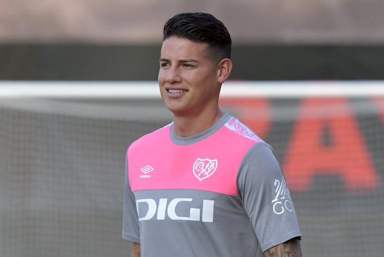 James Rodríguez, nuevo jugador del Rayo Vallecano.