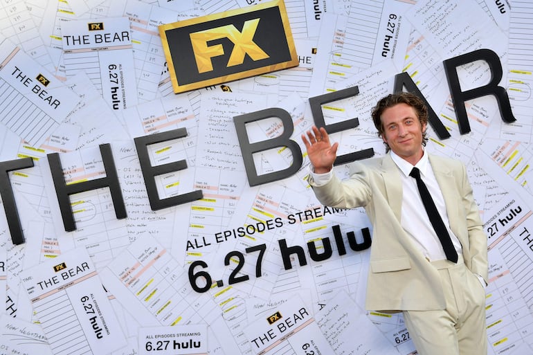 Jeremy Allen White protagoniza la serie "The Bear", la cual conquistó 23 nominaciones.