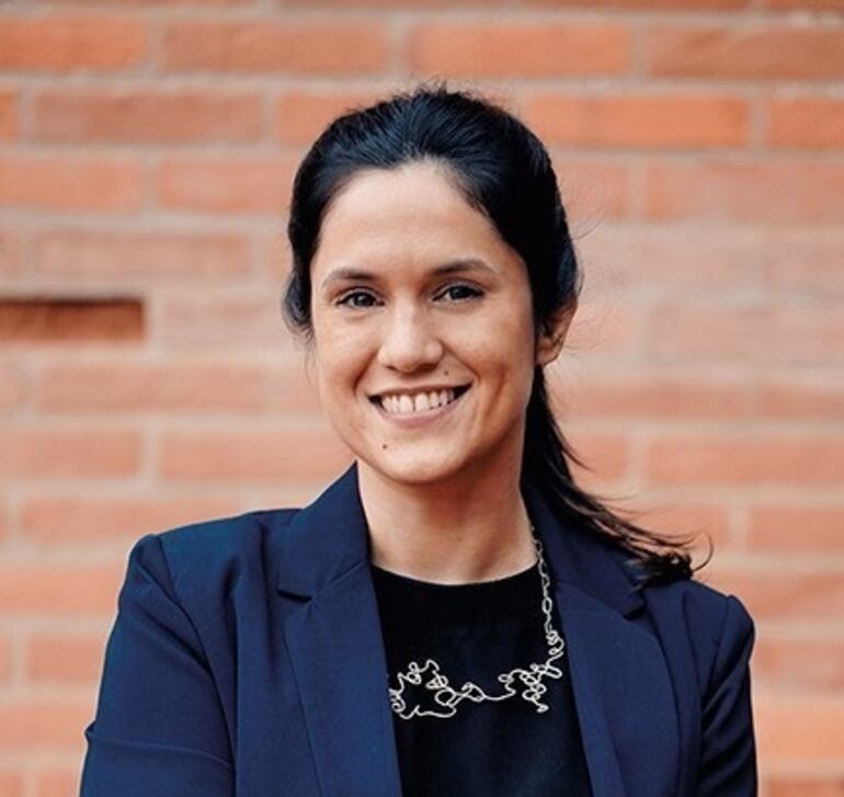 Adriana Ortiz Semidei, desginada como futura ministra de Cultura por el presidente electo, Santiago Peña.