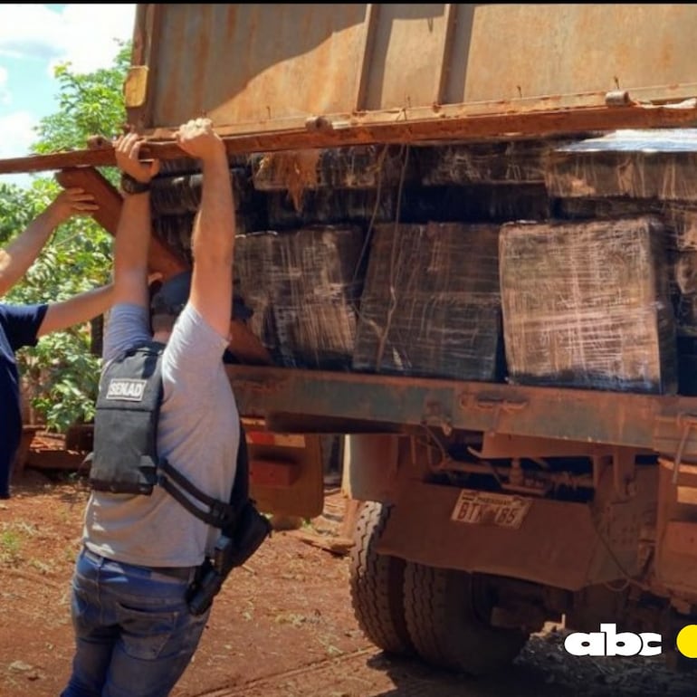 Incautan cerca de 6 toneladas de marihuana en Itapúa.