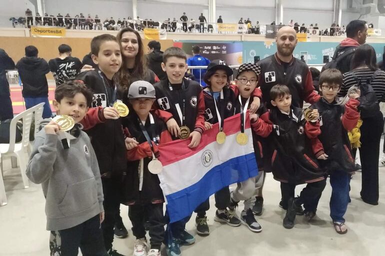 Los atletas de BJJ se destacaron en el AJP Tour Argentina, donde conquistaron varias medallas.