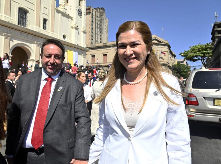 María Teresa Barán, ministra de Salud designada por el presidente Santiago Peña. 