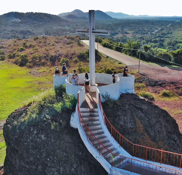 El mirador del Cerro Perö que los visitantes podrán apreciar.