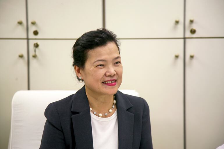 La ministra de Asuntos Económicos de la República de China (Taiwán), Mei-Hua Wang.