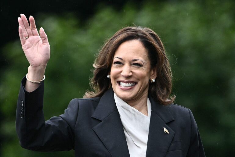 La vicepresidenta Kamala Harris sería la próxima candidata presidencial por el Partido Demócrata.