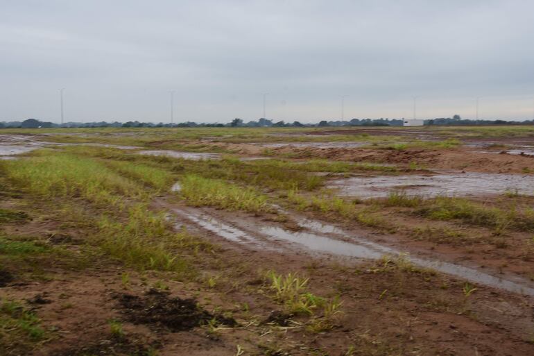 Predio de 66 hectáreas que se rellenó en la Costanera Sur para viviendas.