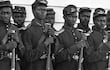Soldados negros en filas de la Unión. Library of Congress