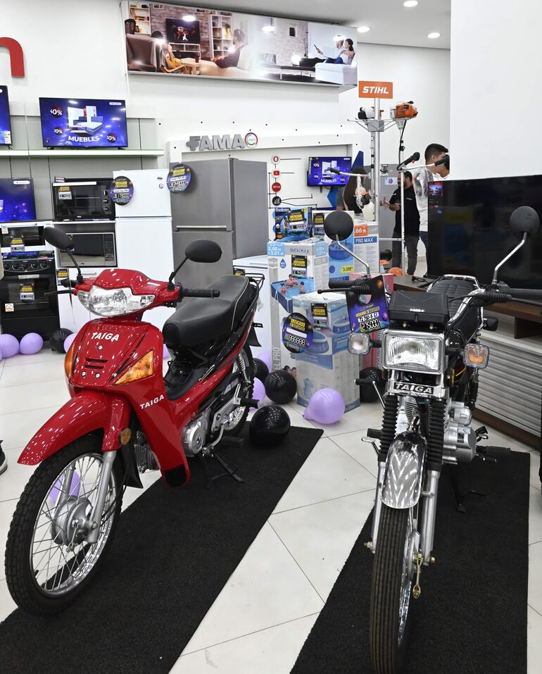 Durante el Black Friday también podrás acceder a descuentos exclusivos en motos Taiga. 