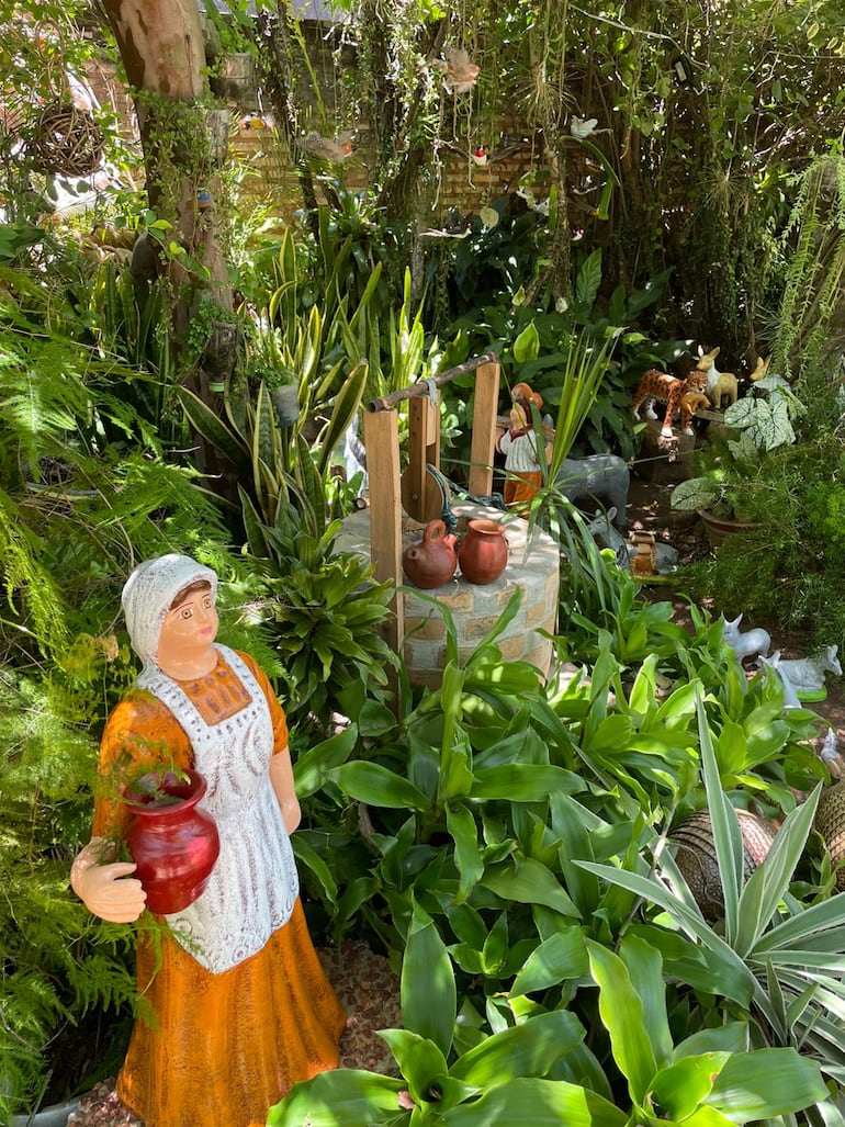 También se pude ver a la Kuña guapa sosteniendo el tradicional Kambushi