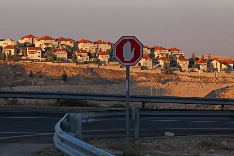 El asentamiento israelí de Maale Adumim, en las afueras de Jerusalén, en territorio ocupado de Cisjordania.