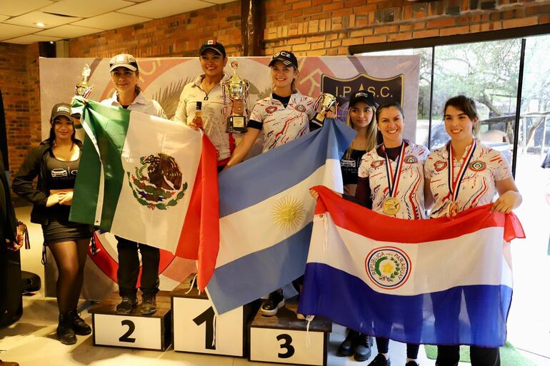 En Production Lady México ganó el primer y segundo lugar, seguido por Argentina y Paraguay.