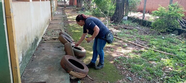 Representantes de varias instituciones participan de la minga ambiental en Minga Guazú.