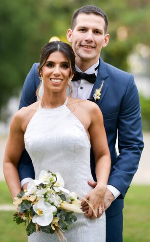Se casaron Patricia Gisel Dinamarca Ismael y Javier Omar Sosa González.