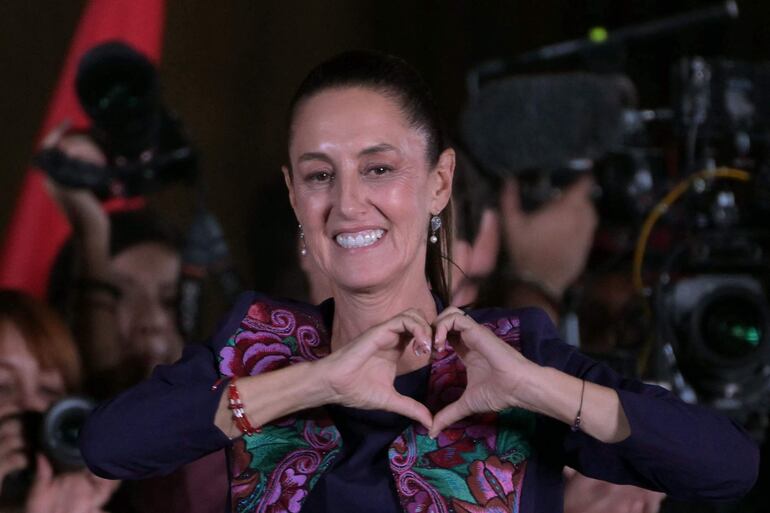 La presidenta electa de México, Claudia Sheinbaum.