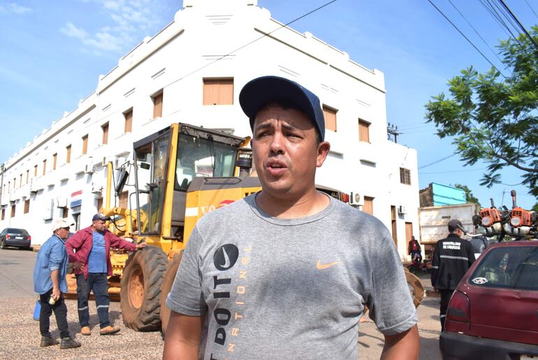 El jefe de Aseo Urbano y Mantenimiento, Reinaldo Martínez, dijo que solo querían que se apruebe para estar tranquilos que no serán afectados el próximo año.