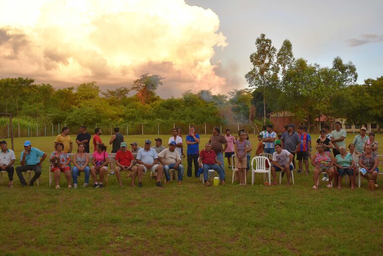 El predio del Sportivo Santa Bárbara es poco más de una hectárea y parte de ello es reclamado por el señor Duarte.