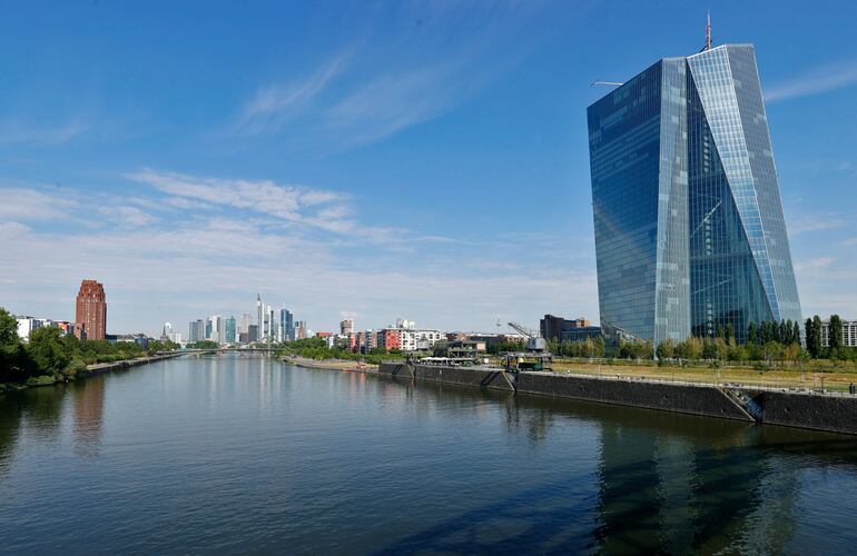 Sede del Banco Central Europeo en Francfort, Alemania. EFE