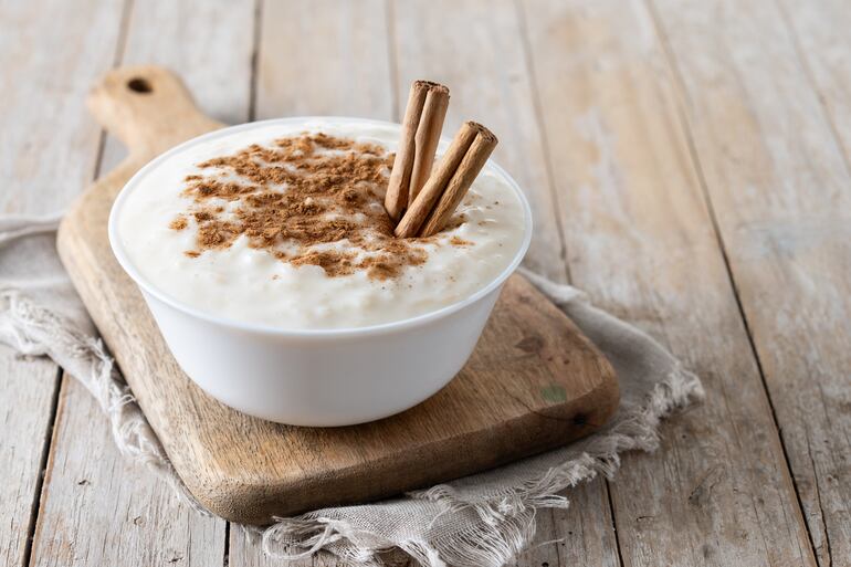 Arroz con leche light.