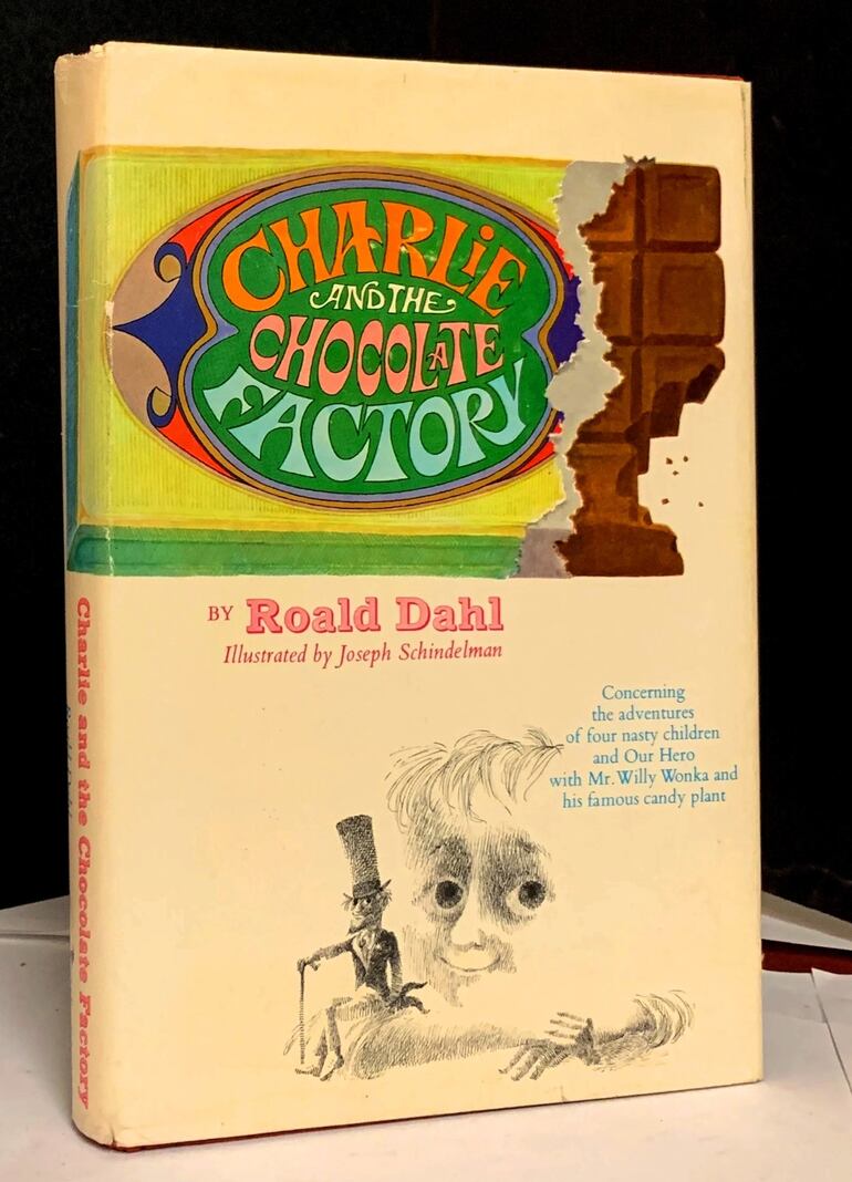 Ilustración de Joseph Schindelman para la primera edición (1964) de "Charlie and the Chocolate Factory", de Roald Dahl.