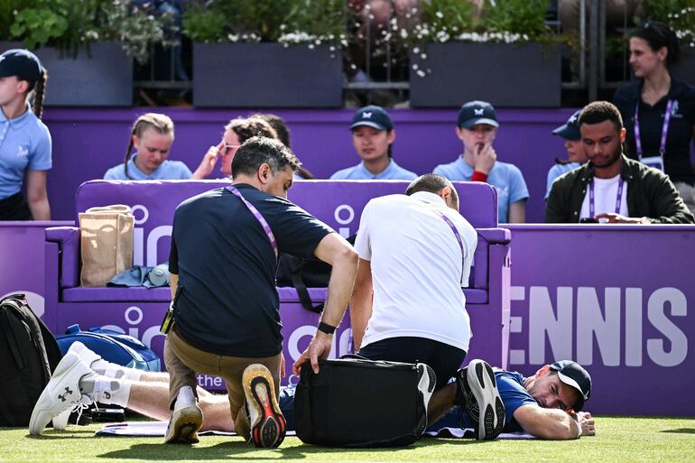 Andy Murray está en duda para Wimbledon