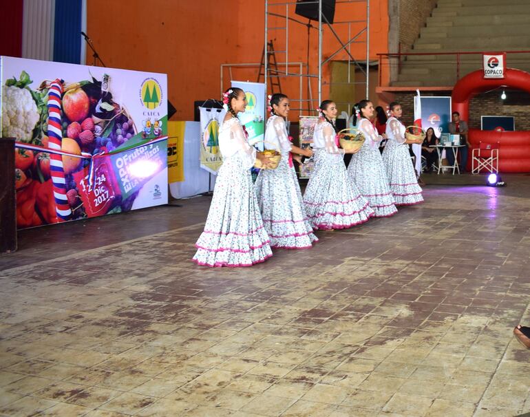 Elencos de danzas de La Colmena actuarán mañana en un festival artístico en el marco de programa de la Expo Frutas 2023.