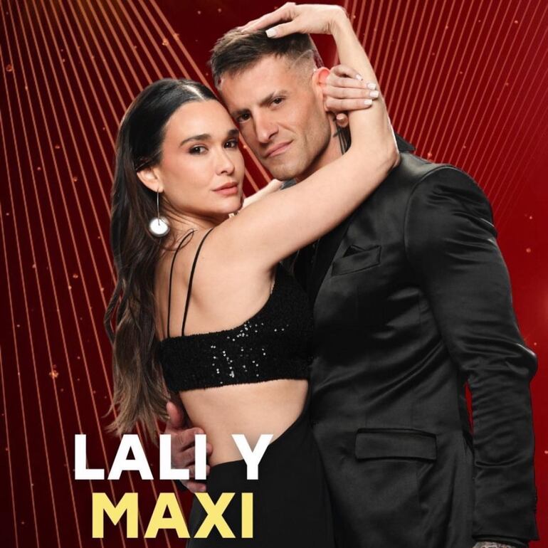 Lali González y Maxi Diorio bailarán esta noche en el plató central de América TV. (Instagram/Maxi Diorio)