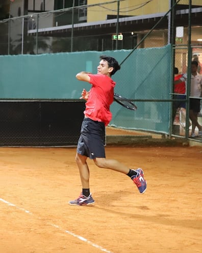 Sensacional victoria logró ayer Santino Núñez en el M15 Asunción.