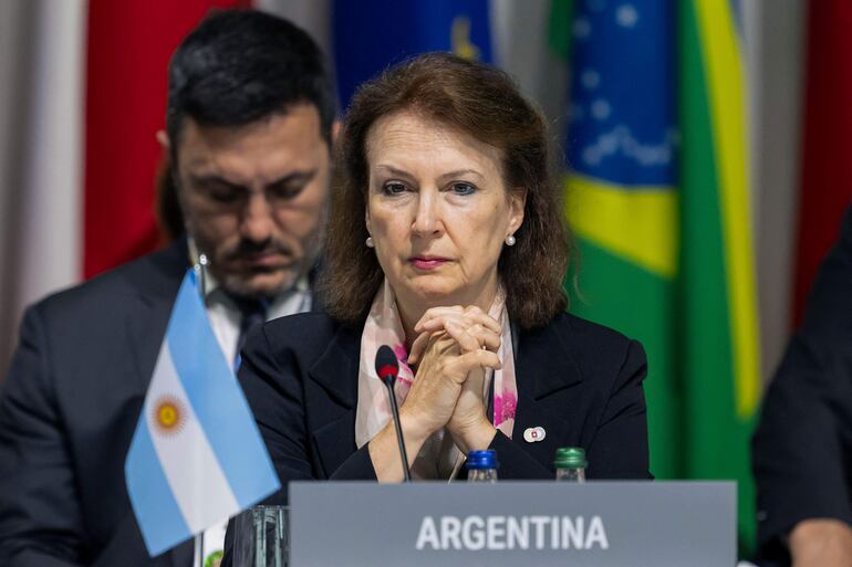 Diana Mondino, excanciller de Argentina. 