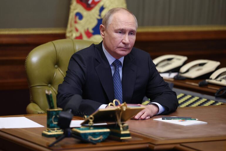 Vladimir Putin, presidente de Rusia.