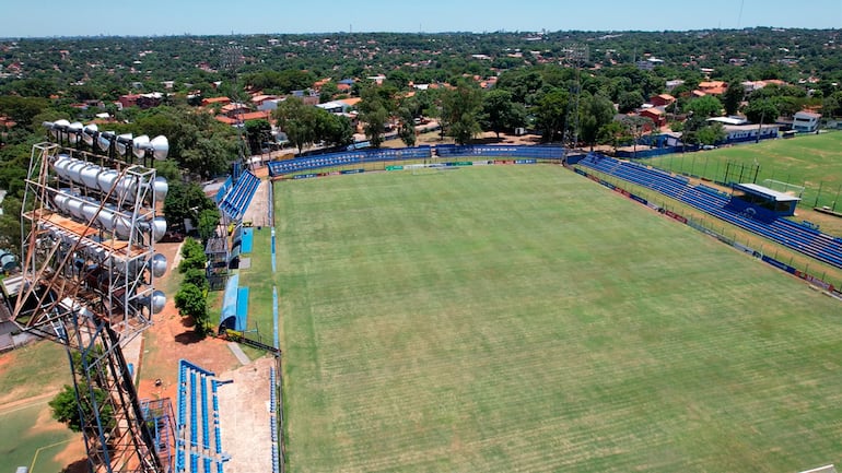 El estadio Luis Alfonso Giagni albergará el partido de esta noche entre Ameliano y Trinidense.