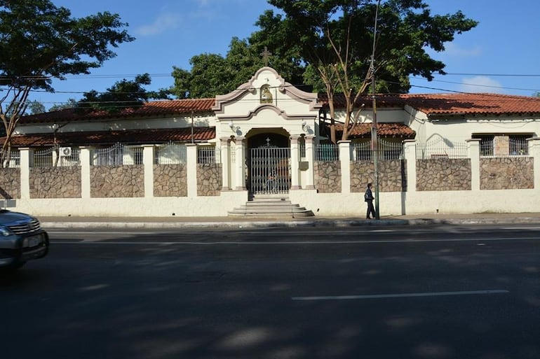 Fachada de la casa del Buen Pastor. (archivo).