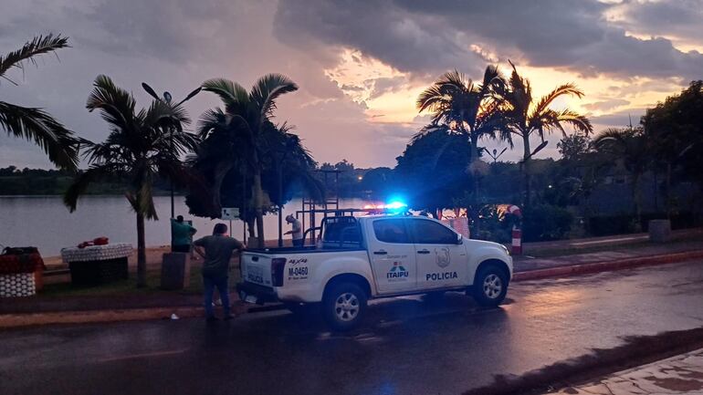 El hecho ocurrió en el sector de la playa artificial del la Costanera "Ñande Renda" de Ciudad del Este.