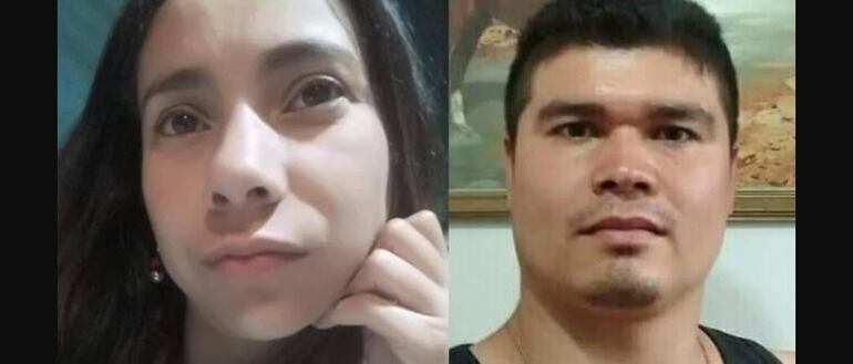 Nilda Rosa González Ojeda (29), la víctima, y su esposo, Juan Darío Sanabria Báez.