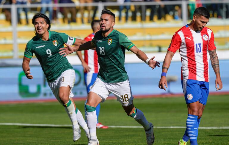 Ramallo abrió el marcador en el primer tiempo.