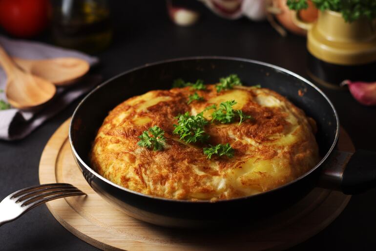 Tortilla española.