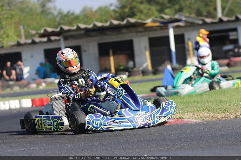 Alberto Benítez Bejarano fue el mejor de la Rotax Junior Max.