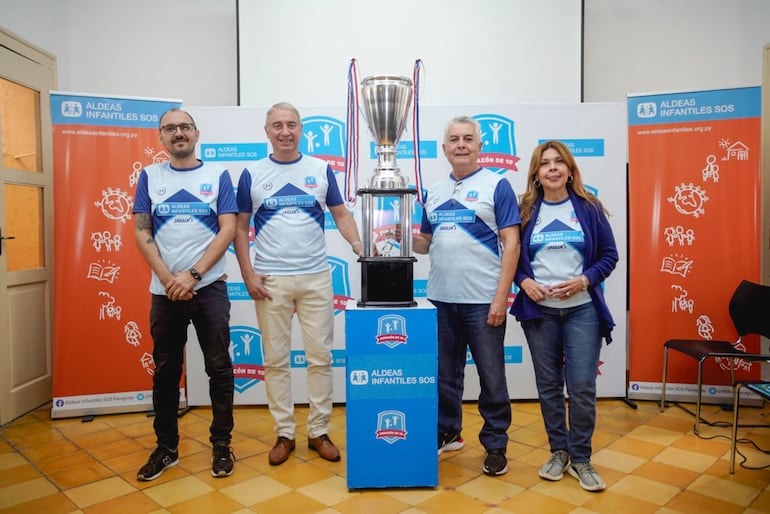 La presentación oficial del torneo “Corazón de 10” de Aldeas Infantiles SOS.